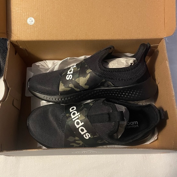 adidas Shoes - NEW NEVER WORN Adidas Puremotion Adapt Women's Black Camo Green Shoes Sneakers